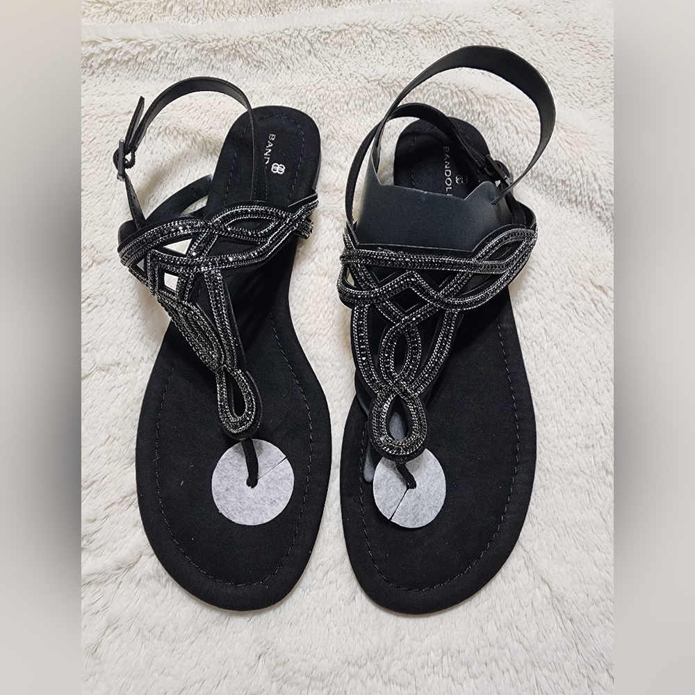 Bandolino Kali T-Strap Sandals Size 11 NEW